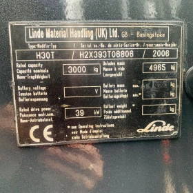 Мотокар Linde 3 ТОНА / КАБИНА / ГАЗОКАР / ИЗРАВНИТЕЛ, снимка 6