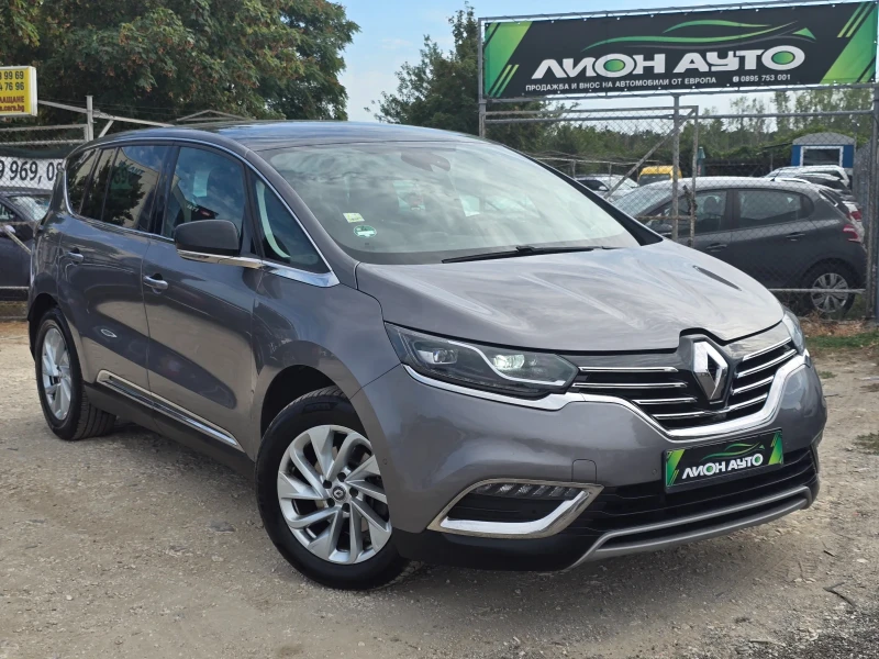 Renault Espace  Full LED PURE * line assistant * Кожа * АВТОМАТ *, снимка 1 - Автомобили и джипове - 46970802