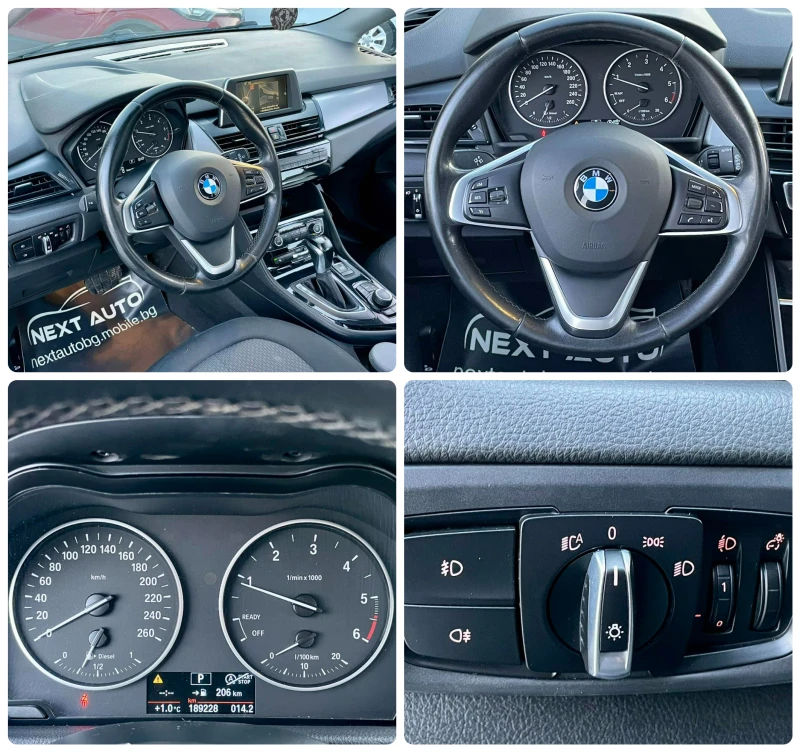 BMW 218 2.0D 150HP EURO6B, снимка 12 - Автомобили и джипове - 48721599