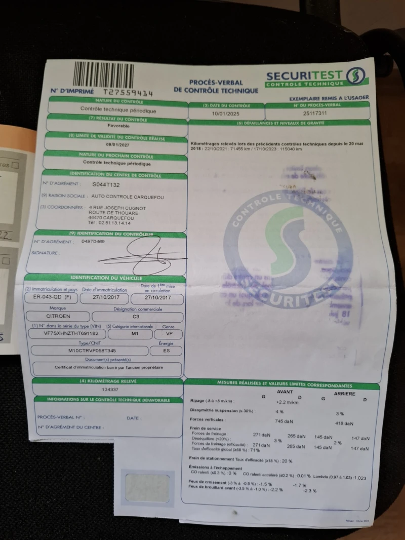 Citroen C3 1.2 АВТОМАТИК 140060к.м. EURO6, снимка 13 - Автомобили и джипове - 51837392