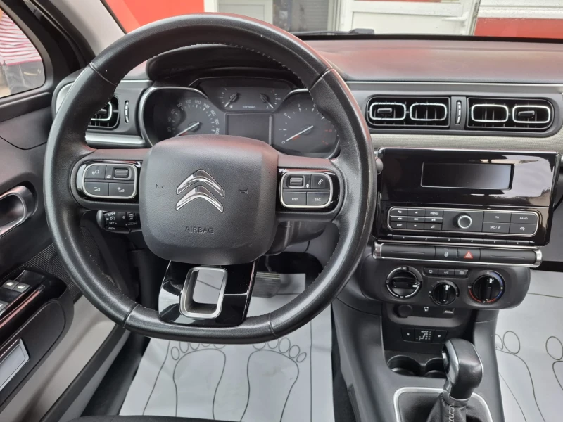 Citroen C3 1.2 АВТОМАТИК 140060к.м. EURO6, снимка 10 - Автомобили и джипове - 51837392