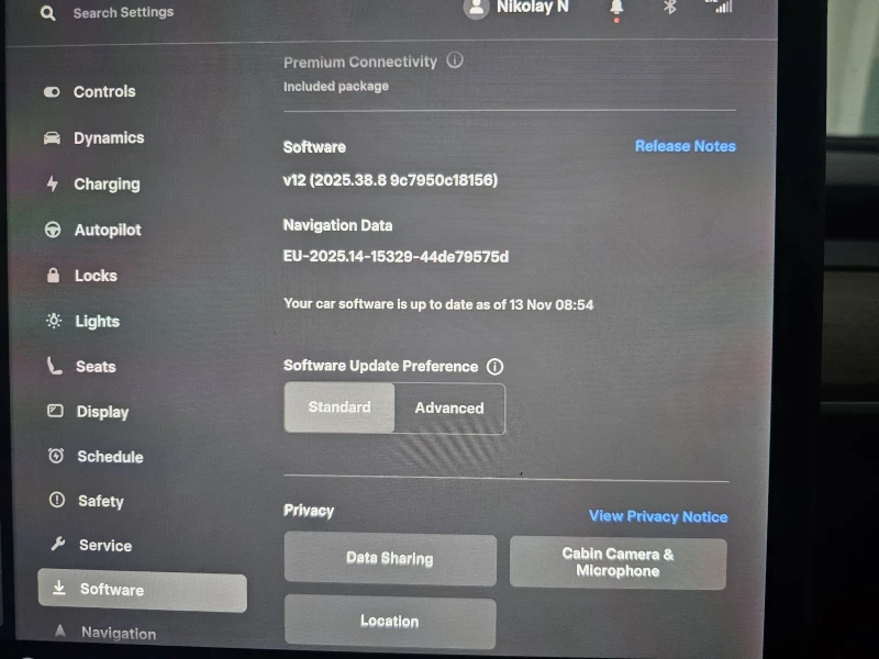 Tesla Model 3 EU/LONG RANGE 82kW/AWD 4X4/FACE/гаранция , снимка 13 - Автомобили и джипове - 52588269