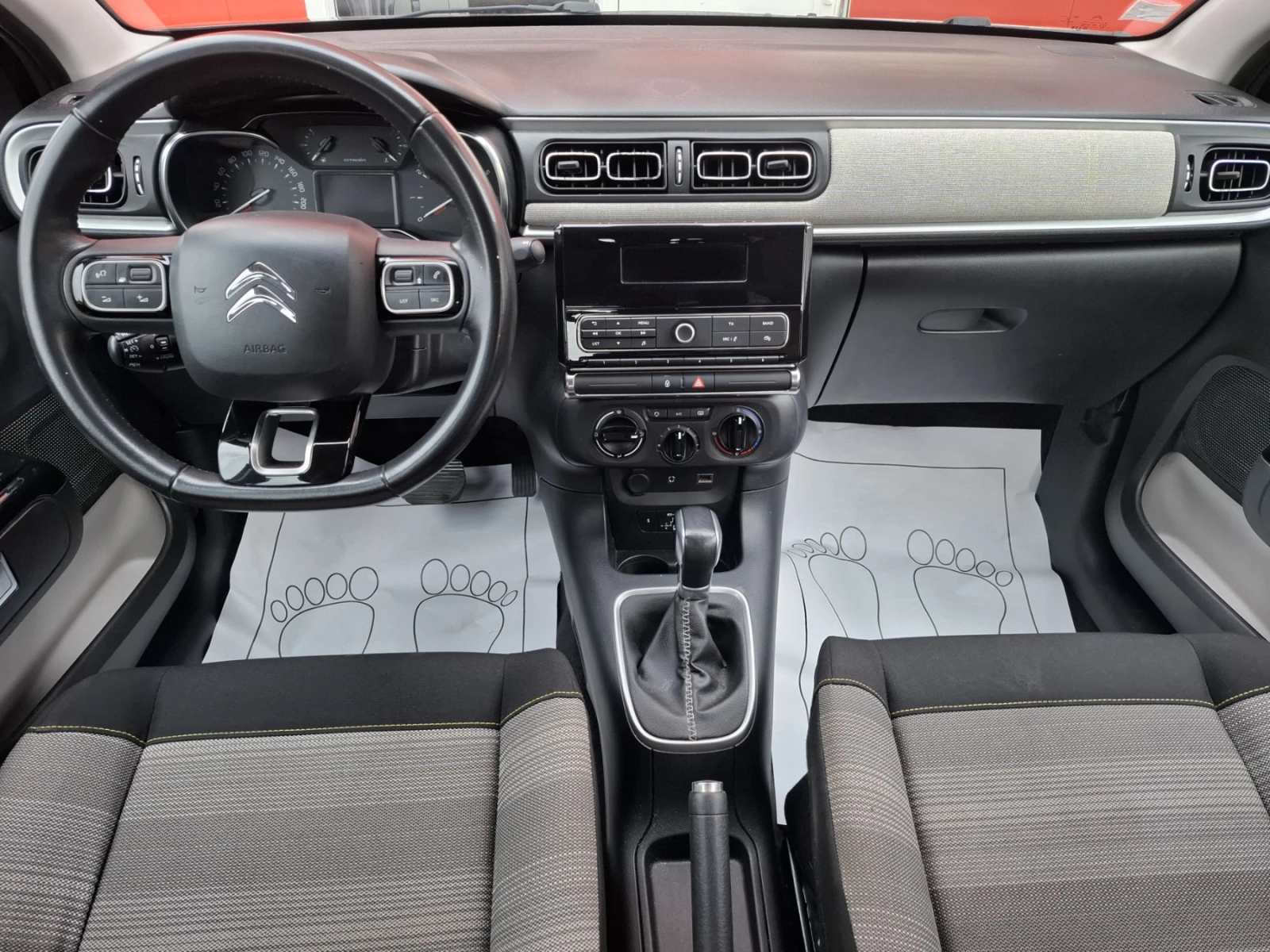 Citroen C3 1.2 АВТОМАТИК 140060к.м. EURO6 - изображение 9