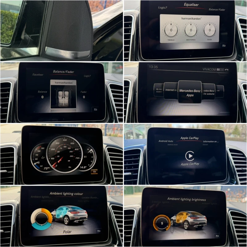 Mercedes-Benz GLE Coupe COUPE AMG PREMIUM PLUS 4MATIC HARMAN DISTRONIC, снимка 16 - Автомобили и джипове - 53527727