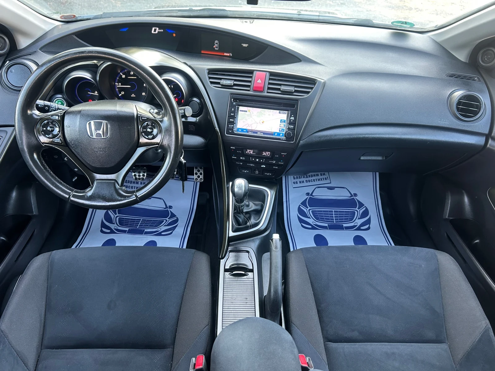 Honda Civic 1.6 - 120 к.с / EXECUTIVE / ЗАДНА КАМЕРА / НАВИ  - изображение 10