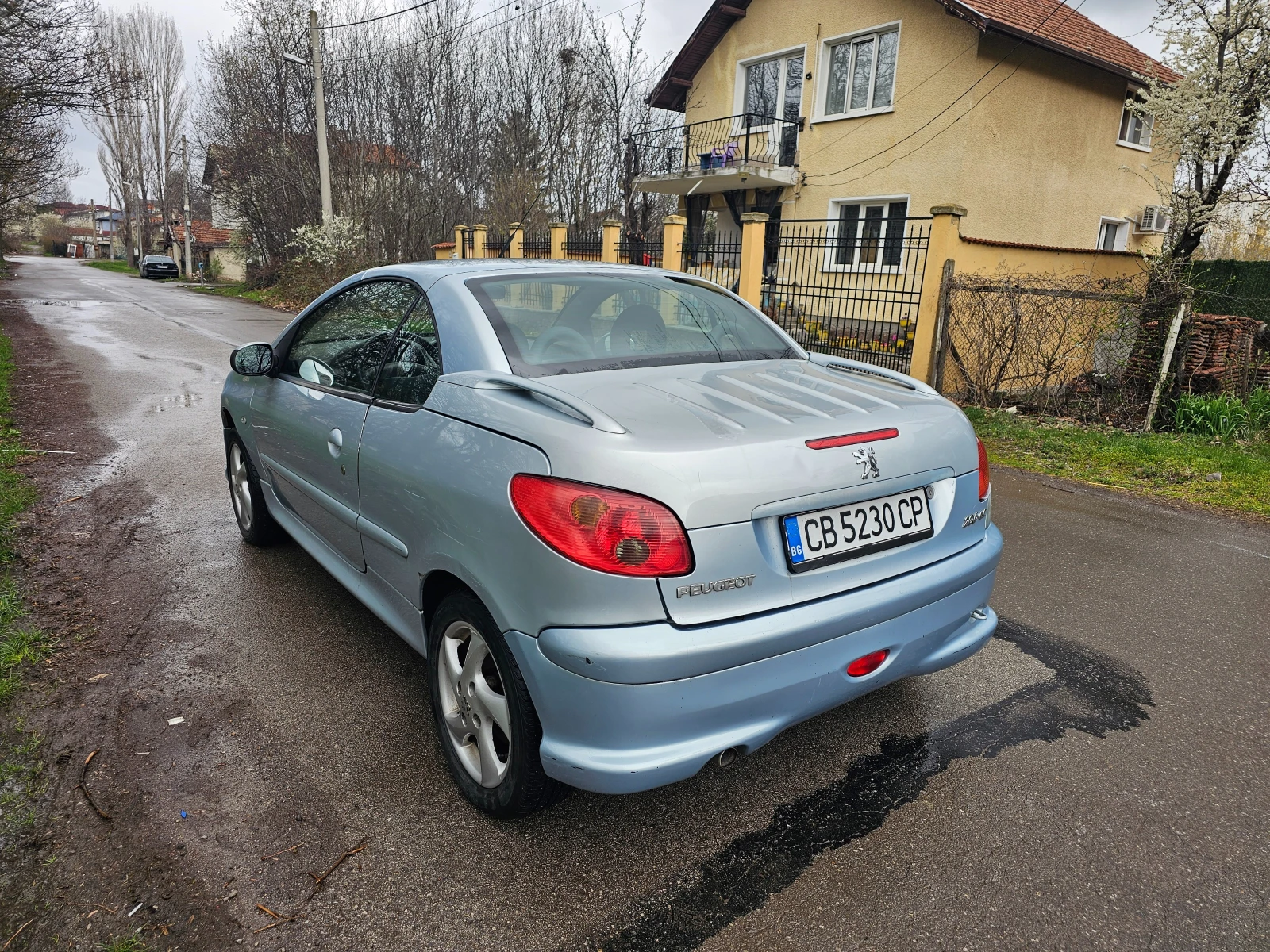 Peugeot 206 Кабрио.Спешно, снимка 6 - Автомобили и джипове - 54088624