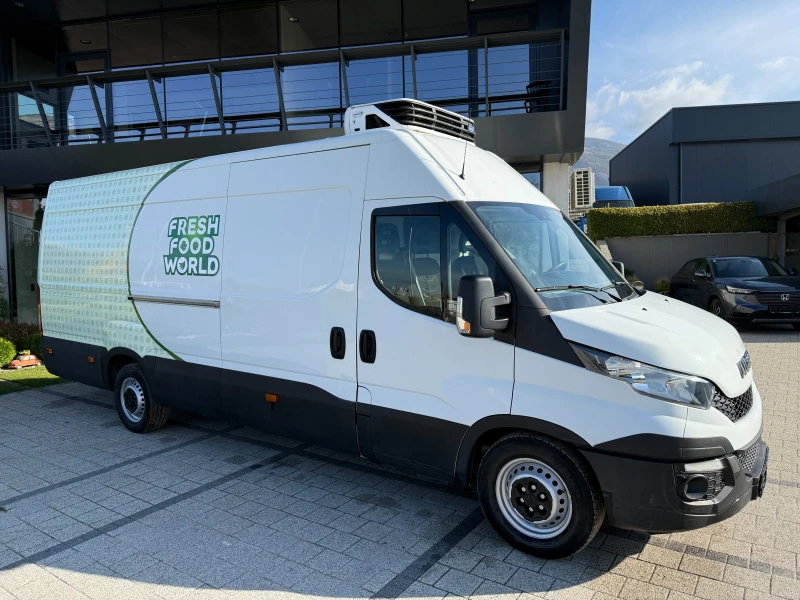 Iveco Daily 35-150 Хладилен + ток Maxi Климатроник , снимка 2 - Бусове и автобуси - 52034818
