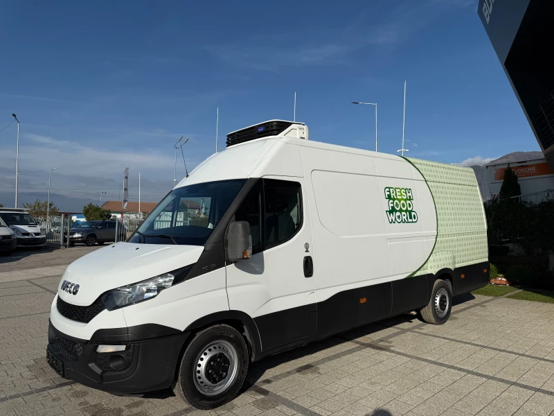 Iveco Daily 35-150 Хладилен + ток Maxi Климатроник , снимка 4 - Бусове и автобуси - 52034818
