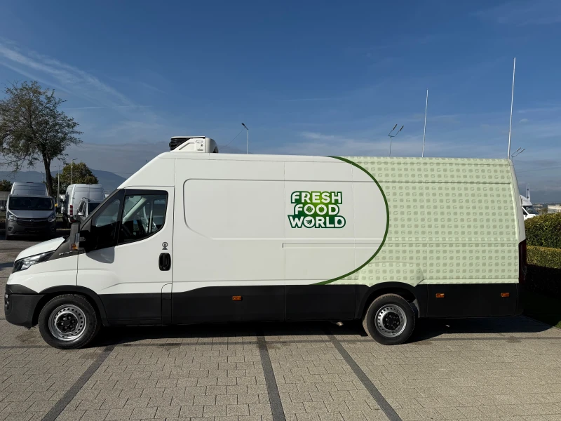 Iveco Daily 35-150 Хладилен + ток Maxi Климатроник , снимка 5 - Бусове и автобуси - 52034818