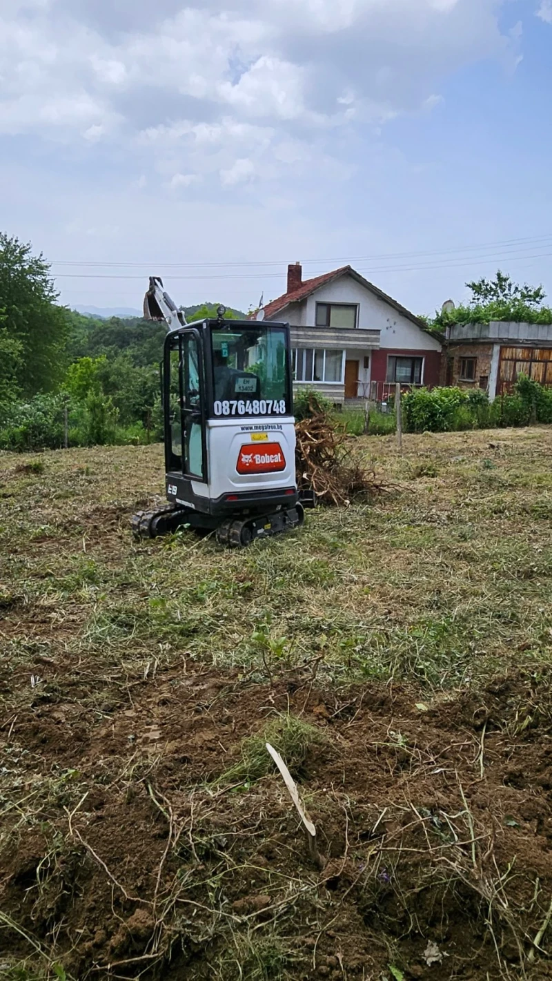 Багер Bobcat E19, снимка 4 - Индустриална техника - 48379049