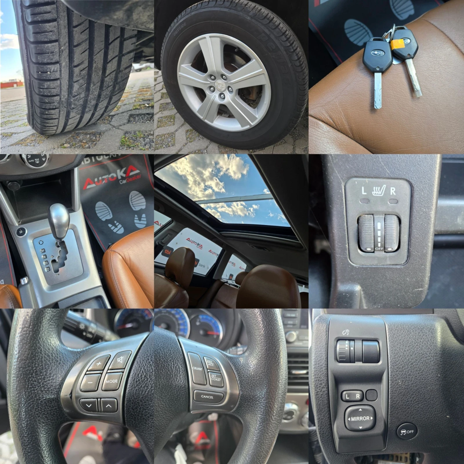 Subaru Forester 2.0i-150кс= АВТОМАТ= 4Х4= ГАЗ= STI= КОЖА= ШИБЕДАХ, снимка 17 - Автомобили и джипове - 54323477