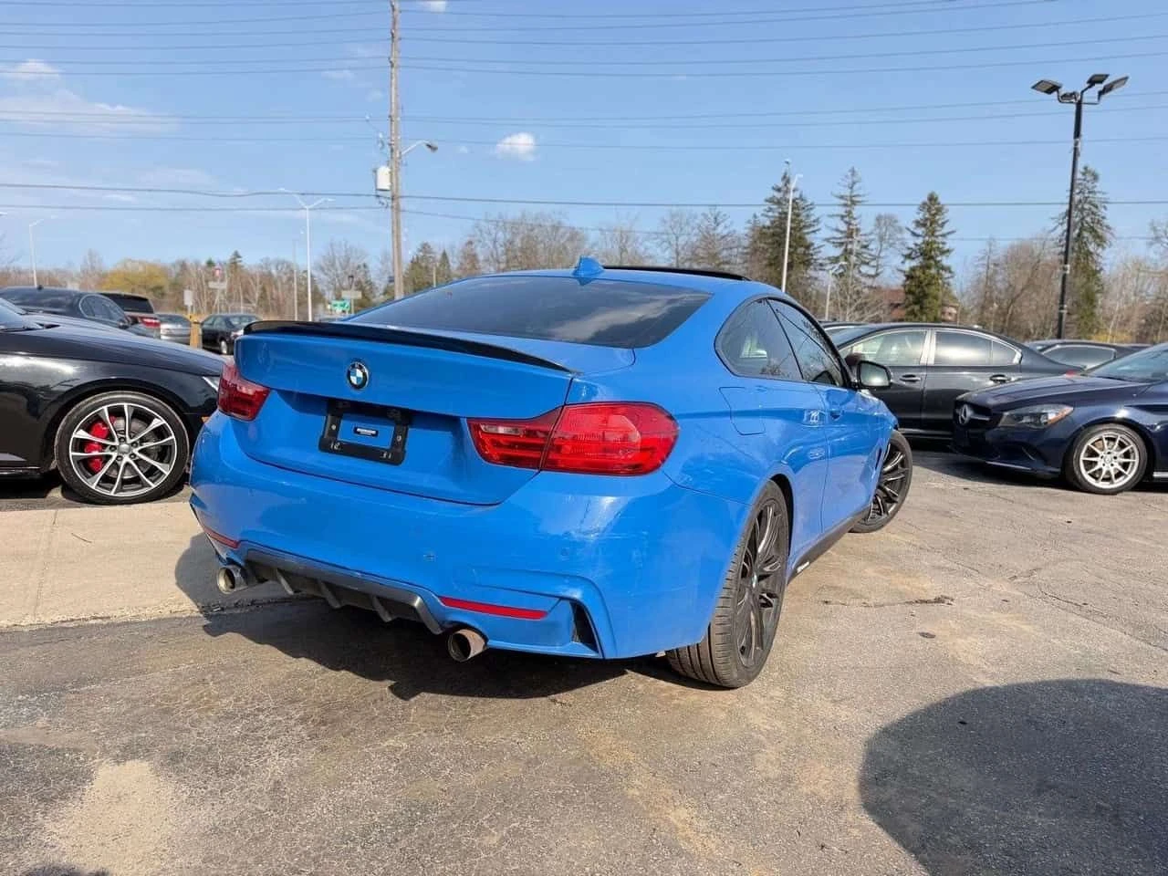 BMW 435 * 435i xDrive AWD (BMW Individual Santorini Blue) , снимка 10 - Автомобили и джипове - 54863670
