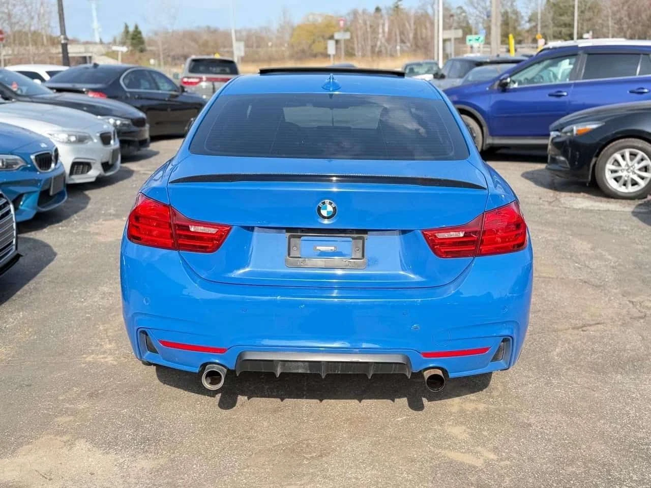 BMW 435 * 435i xDrive AWD (BMW Individual Santorini Blue) , снимка 9 - Автомобили и джипове - 54863670