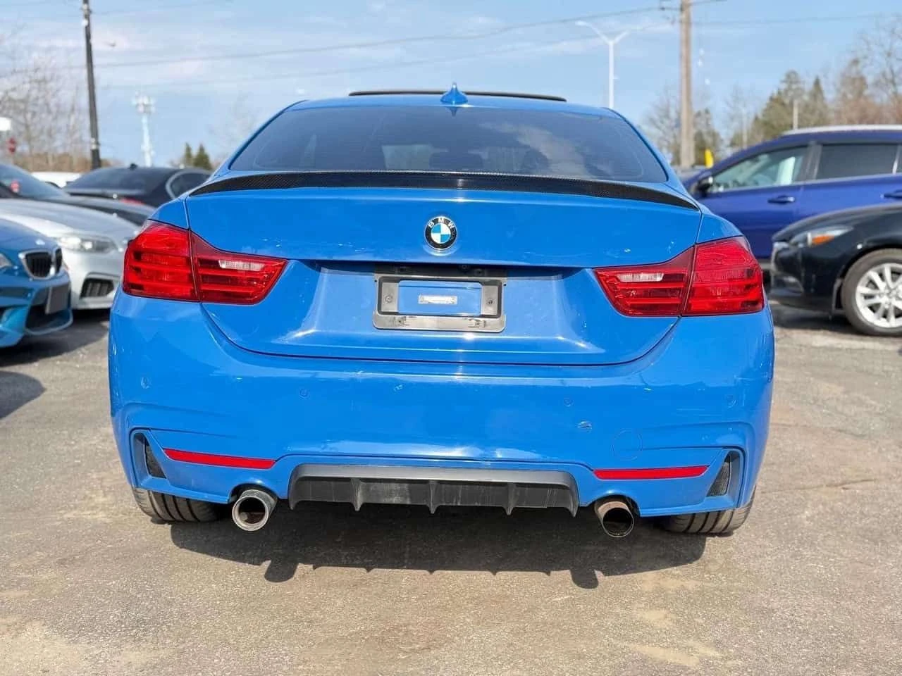 BMW 435 * 435i xDrive AWD (BMW Individual Santorini Blue) , снимка 8 - Автомобили и джипове - 54863670
