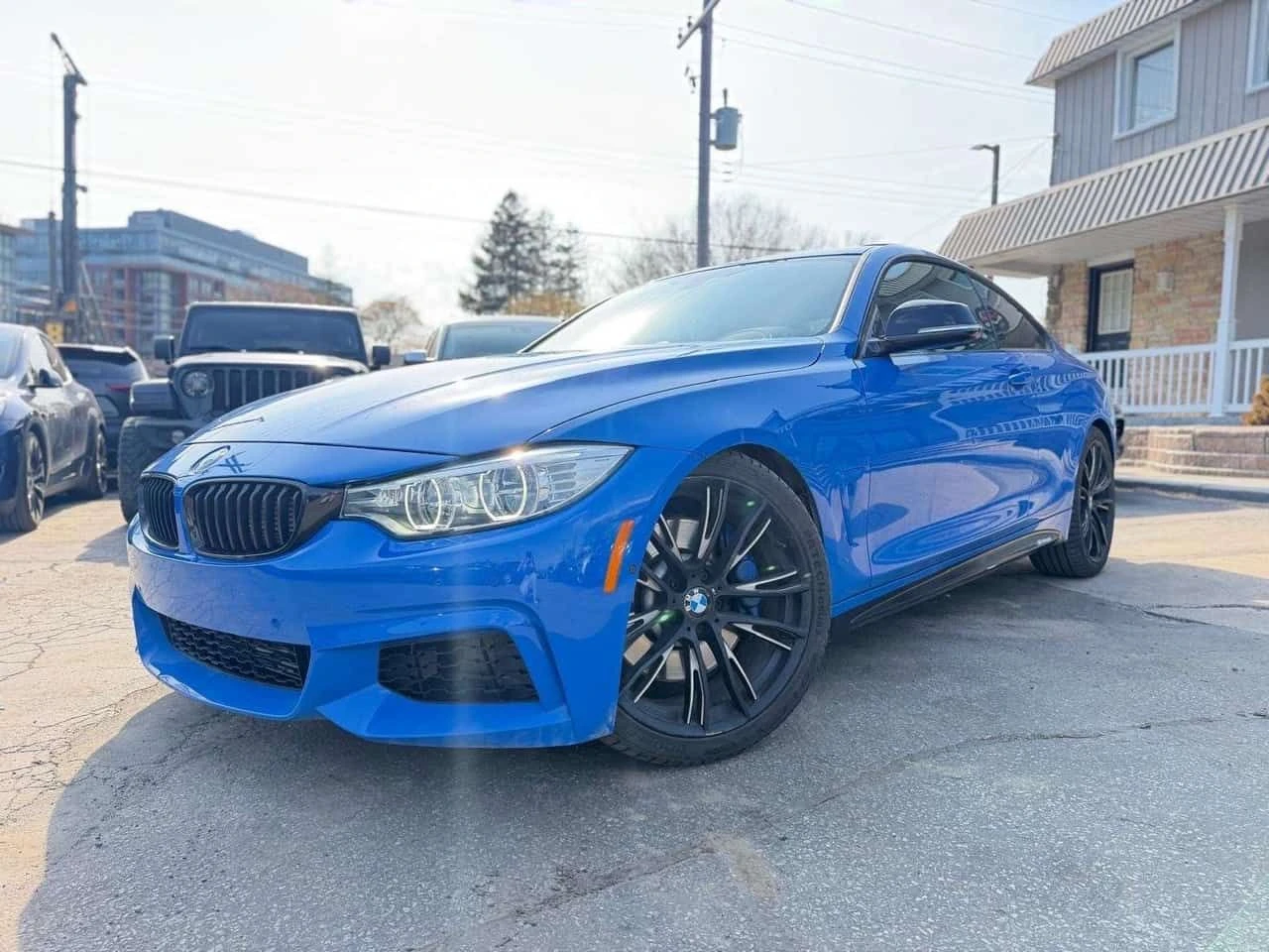 BMW 435 * 435i xDrive AWD (BMW Individual Santorini Blue) , снимка 4 - Автомобили и джипове - 54863670