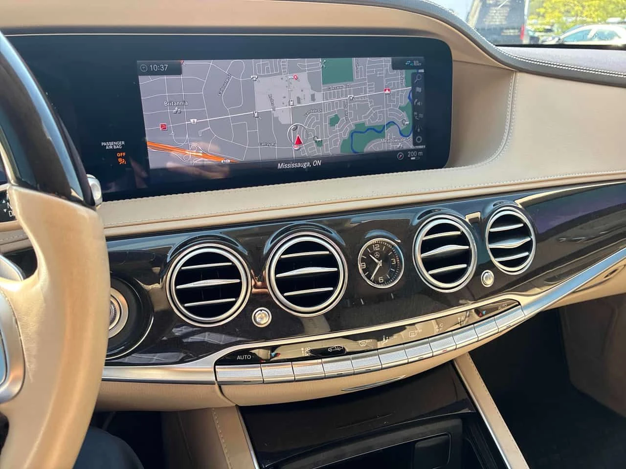 Mercedes-Benz S 560 * АВТОКРЕДИТ БЕЗ ПЪРВОНАЧАЛНА ВНОСКА* , снимка 9 - Автомобили и джипове - 55621649