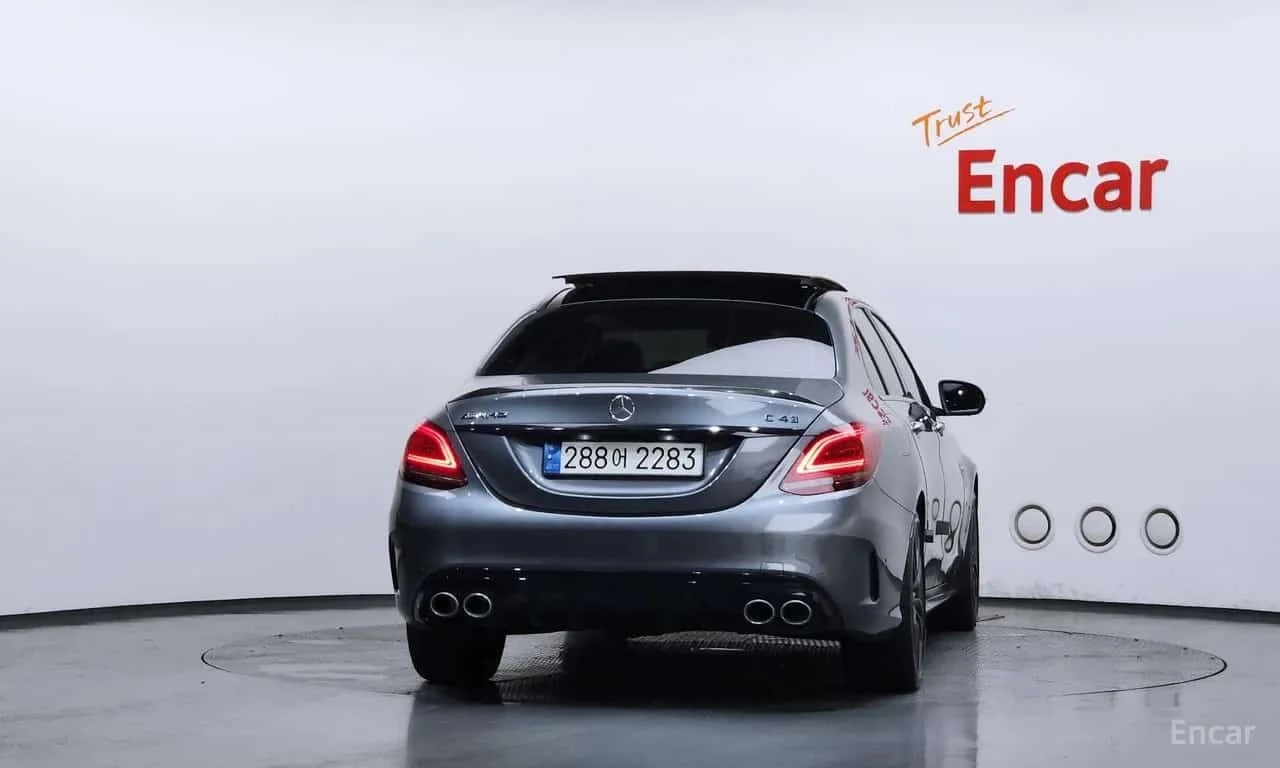 Mercedes-Benz C 43 AMG 4MATIC * BURMESTER * FACELIFT * 360 * , снимка 4 - Автомобили и джипове - 56198748