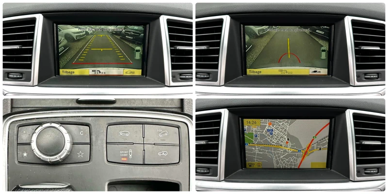 Mercedes-Benz ML 350 3.0D 258HP PANO NAVI CAMERA EURO6, снимка 14 - Автомобили и джипове - 52293985