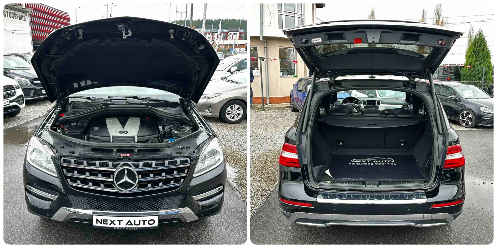 Mercedes-Benz ML 350 3.0D 258HP PANO NAVI CAMERA EURO6 | Mobile.bg   16