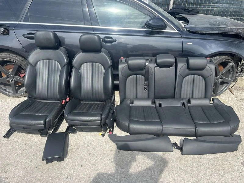 Кожен салон Audi A6 A7 4G Sline Ауди А6 4g A7 ном 133 лека забележка