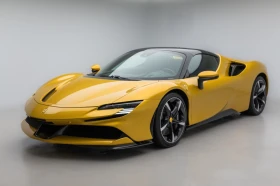 Ferrari SF 90 SPIDER/GIALLO MONTE CARLO/LIFT/CARBON/DAYTONA/HUD/ | Auto.bg — изображение 3