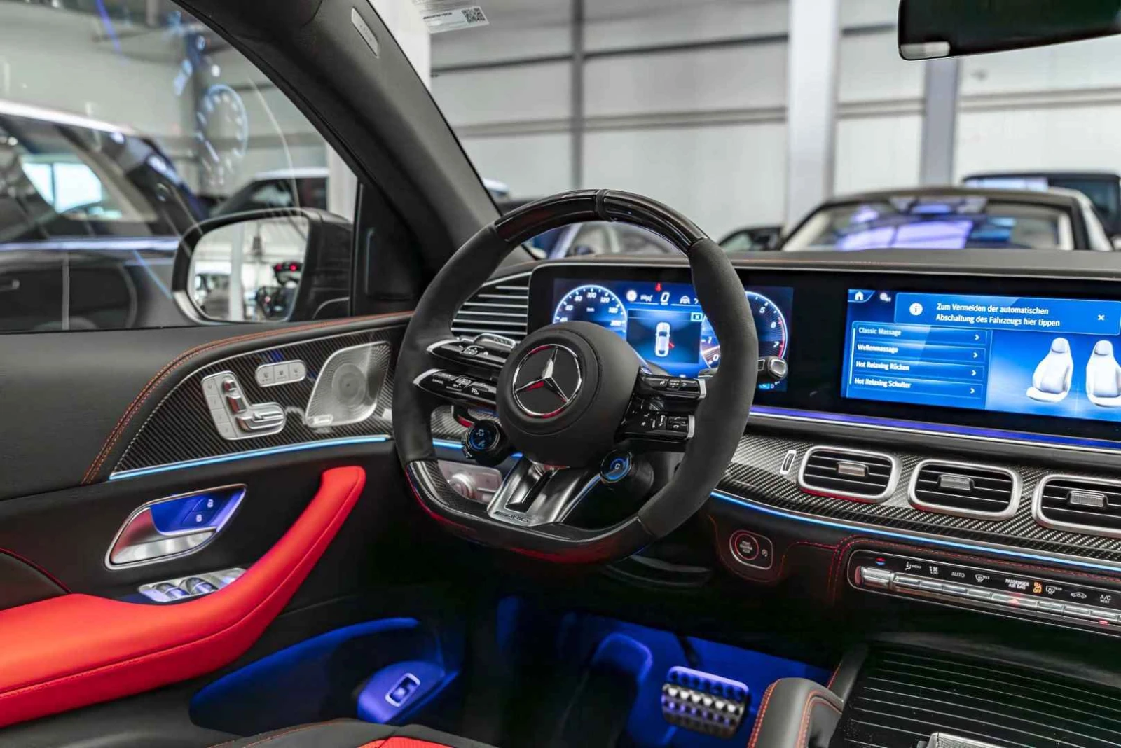 Mercedes-Benz GLE 53 4MATIC FACELIFT* AMG* CARBON* PANO* BURMESTER* 360* , снимка 11 - Автомобили и джипове - 53745226