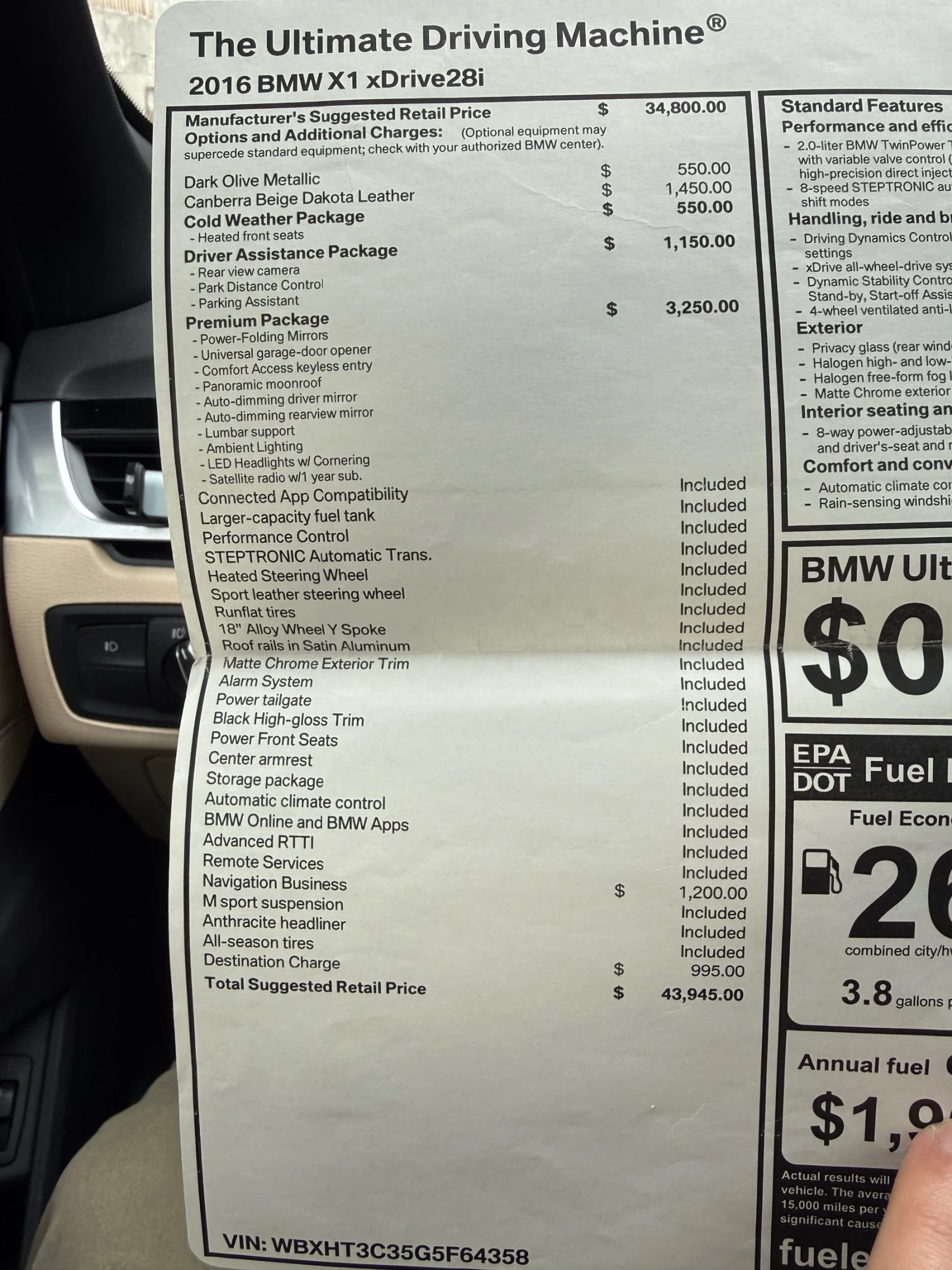 BMW X1 XDrive, снимка 14 - Автомобили и джипове - 54229122