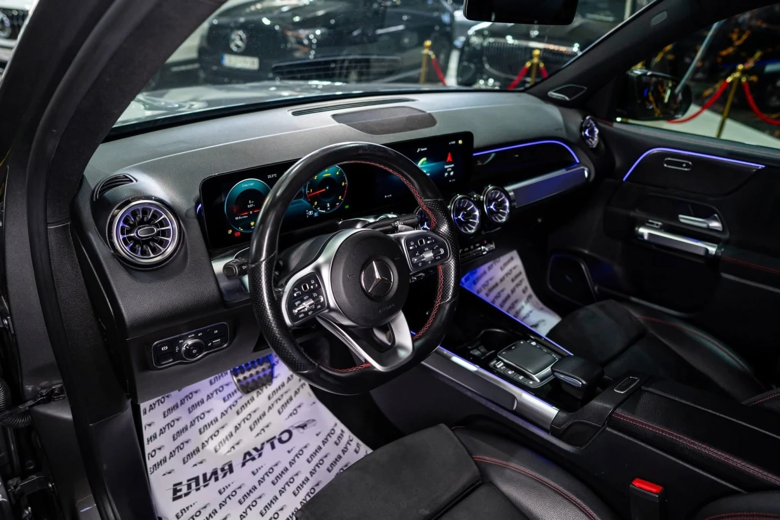 Mercedes-Benz GLB 220 D 4MATIC EDITION 1 7-МЕСТЕН LED BURM ЛИЗИНГ 100%, снимка 12 - Автомобили и джипове - 54724377