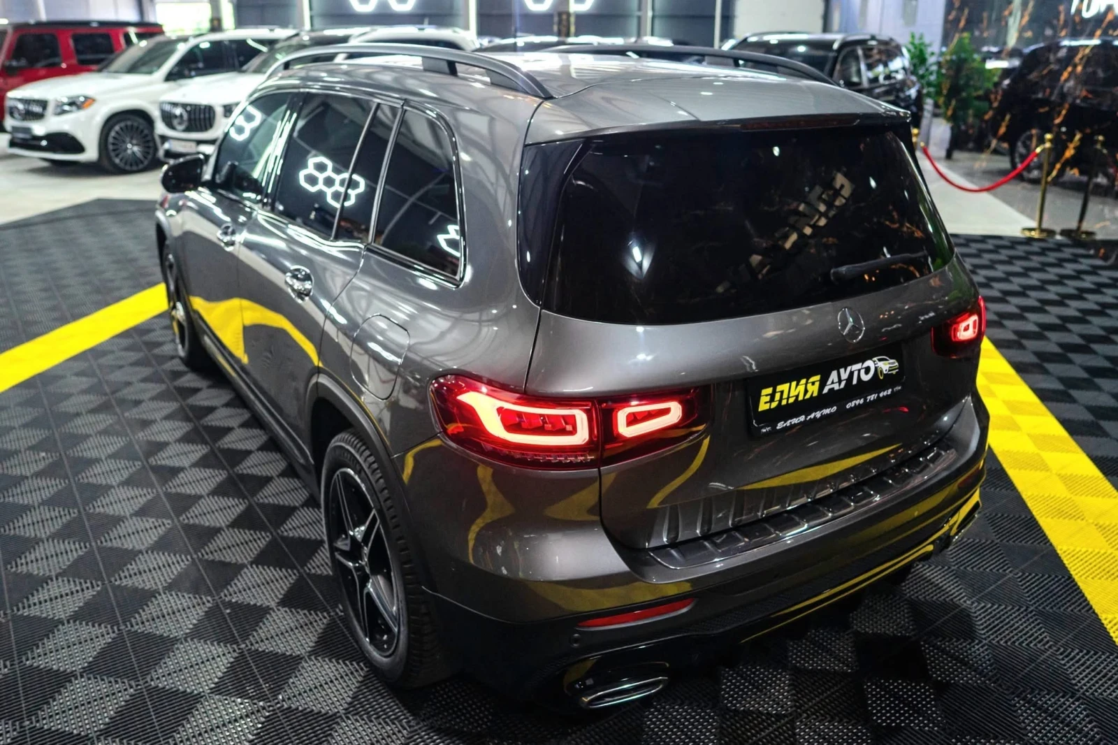 Mercedes-Benz GLB 220 D 4MATIC EDITION 1 7-МЕСТЕН LED BURM ЛИЗИНГ 100%, снимка 6 - Автомобили и джипове - 54724377