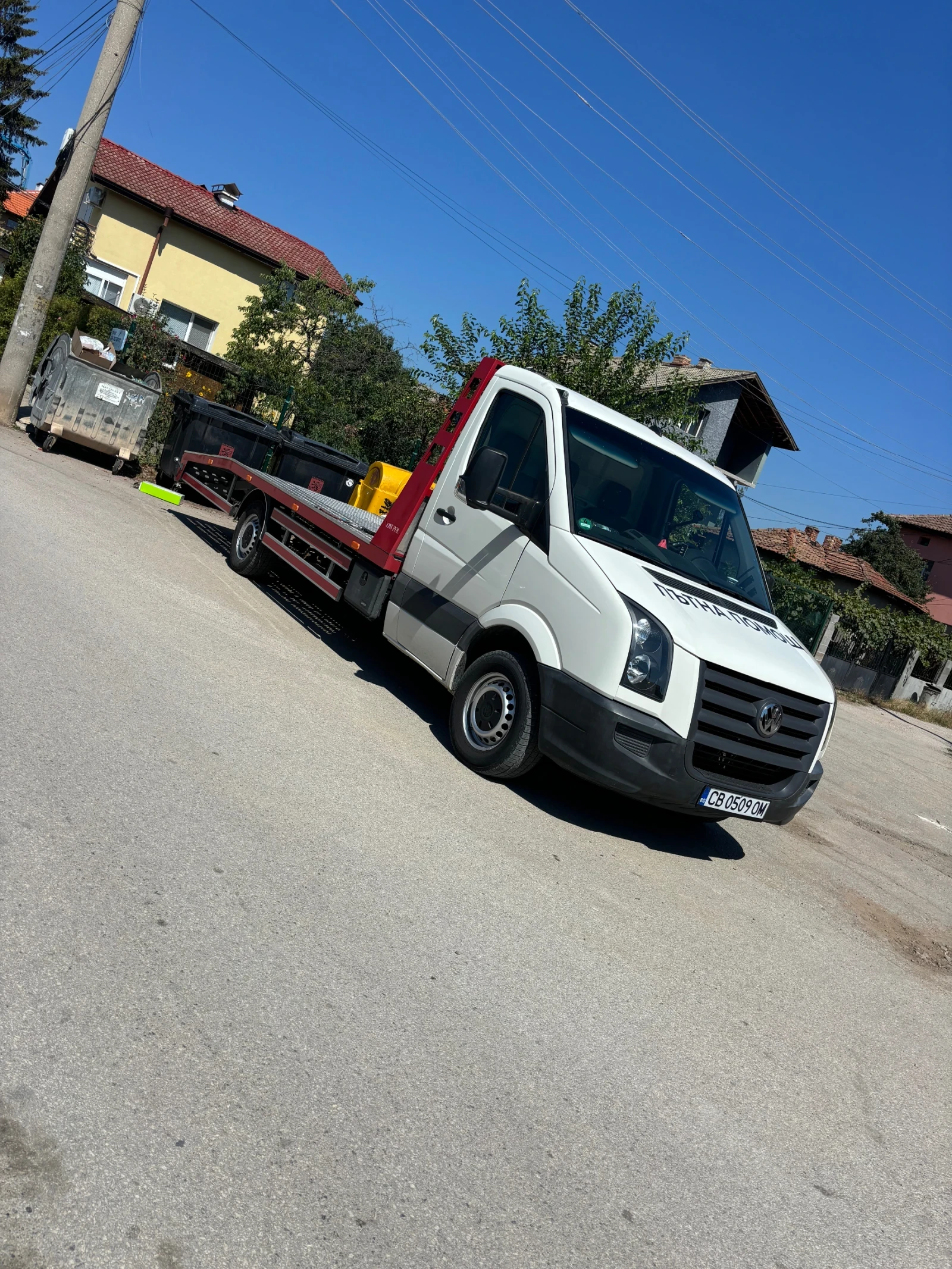 VW Crafter Пътна помощ