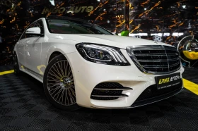 Mercedes-Benz S 560 LONG FULL AMG LINE LED ПАНО BURM ЛИЗИНГ 100%, снимка 4