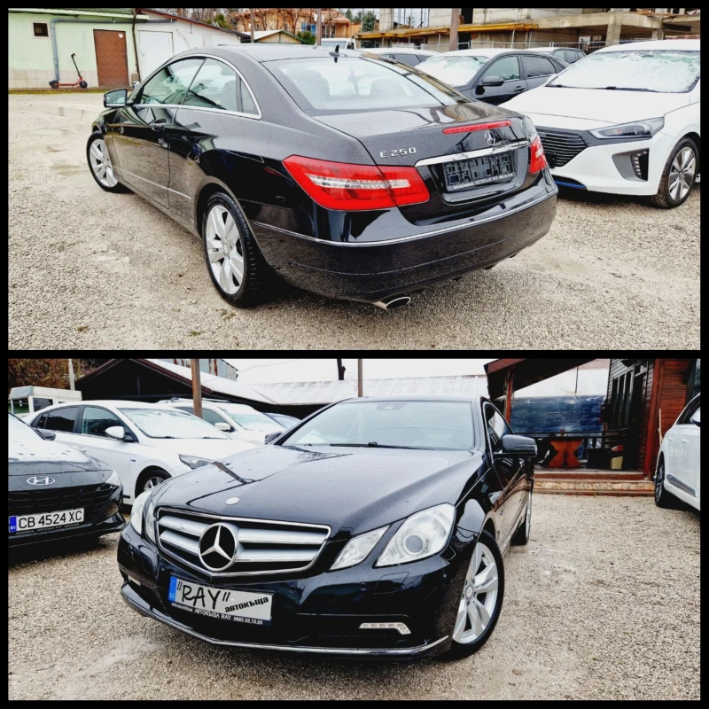 Mercedes-Benz E 250 COUPE/AVANGARDE/РЕАЛНИ КИЛОМЕТРИ/, снимка 3 - Автомобили и джипове - 48164906