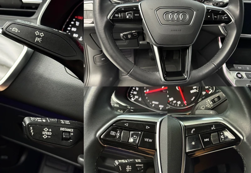 Audi A6 50 TDI/286к.с./8ZF/Matrix/Дистроник/Серв. история, снимка 9 - Автомобили и джипове - 51221134
