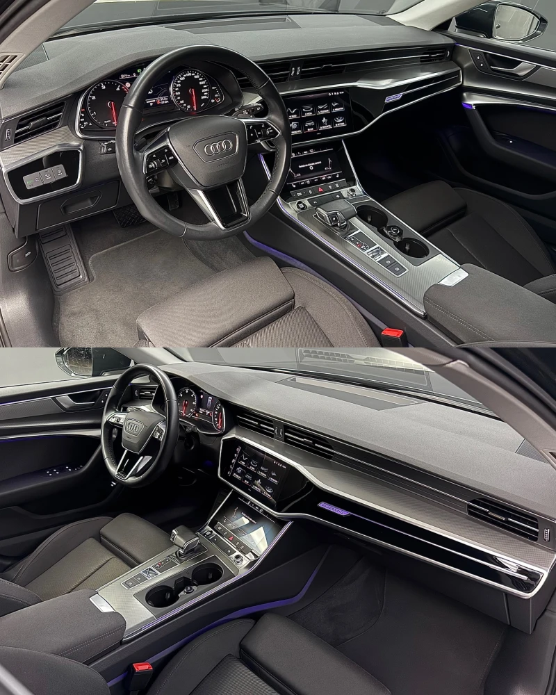 Audi A6 50 TDI/286к.с./8ZF/Matrix/Дистроник/Серв. история, снимка 7 - Автомобили и джипове - 51221134