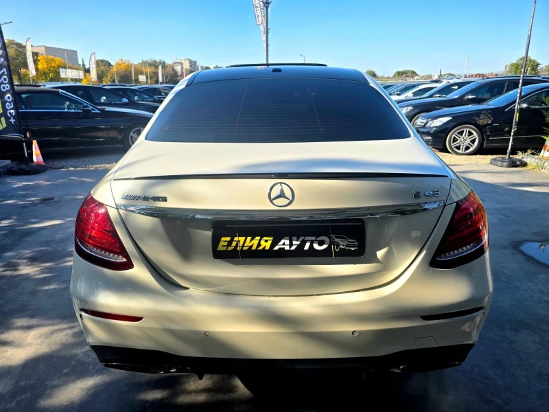 Mercedes-Benz E 43 AMG 9G TRONIC FULL CARBON СЕРВИЗНА ИСТОРИЯ ЛИЗИНГ 100%, снимка 8 - Автомобили и джипове - 52161909