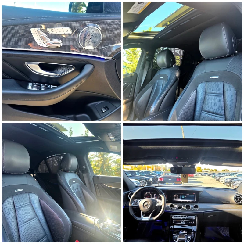 Mercedes-Benz E 43 AMG 9G TRONIC FULL CARBON СЕРВИЗНА ИСТОРИЯ ЛИЗИНГ 100%, снимка 16 - Автомобили и джипове - 52161909