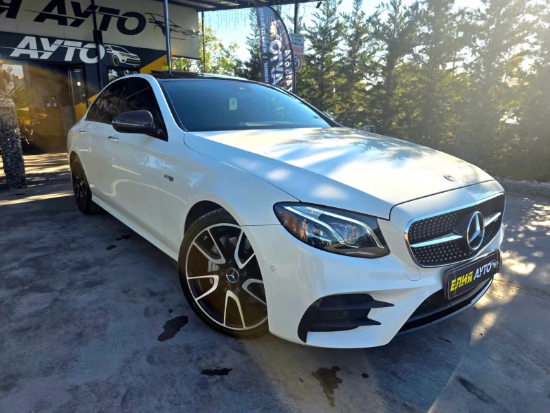 Mercedes-Benz E 43 AMG 9G TRONIC FULL CARBON СЕРВИЗНА ИСТОРИЯ ЛИЗИНГ 100%, снимка 2 - Автомобили и джипове - 52161909