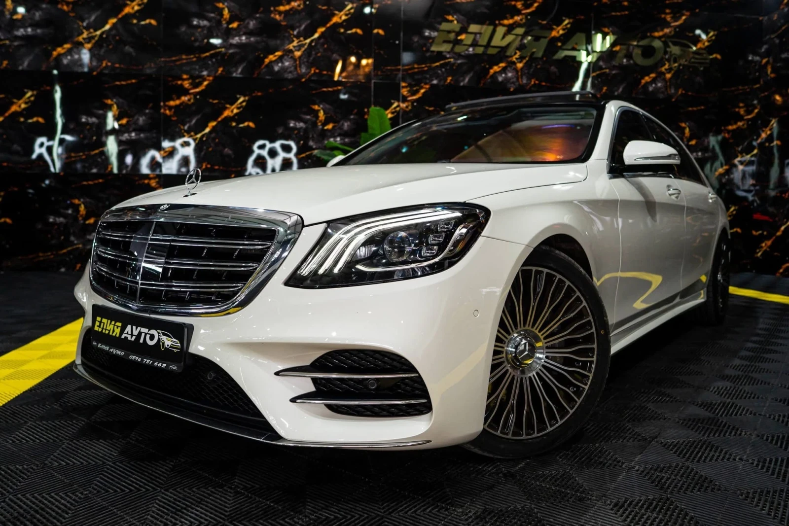 Mercedes-Benz S 560 LONG FULL AMG LINE LED ���� BURM ������ 100% | Mobile.bg � ����������� 1