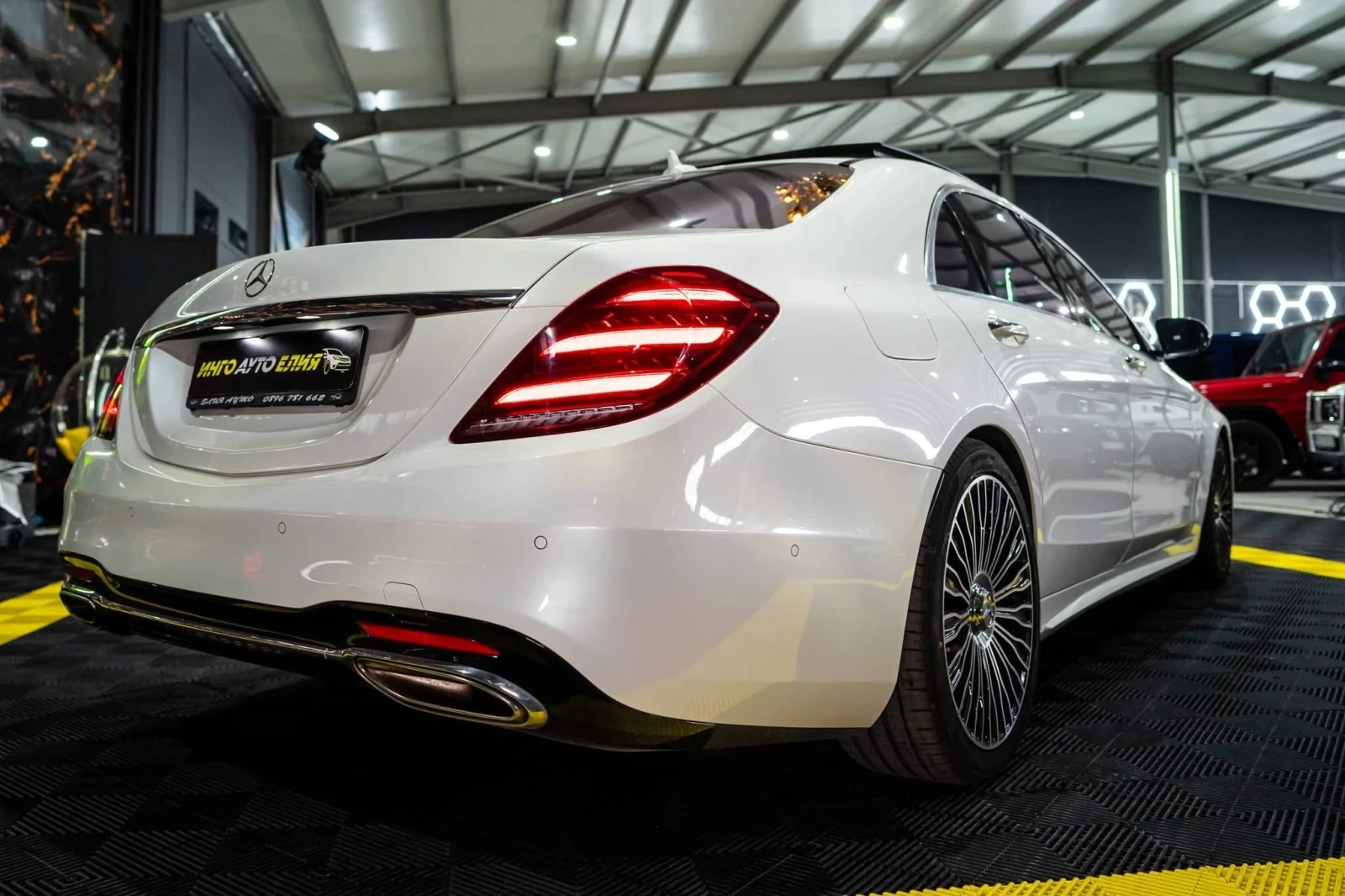 Mercedes-Benz S 560 LONG FULL AMG LINE LED ���� BURM ������ 100% | Mobile.bg � ����������� 10