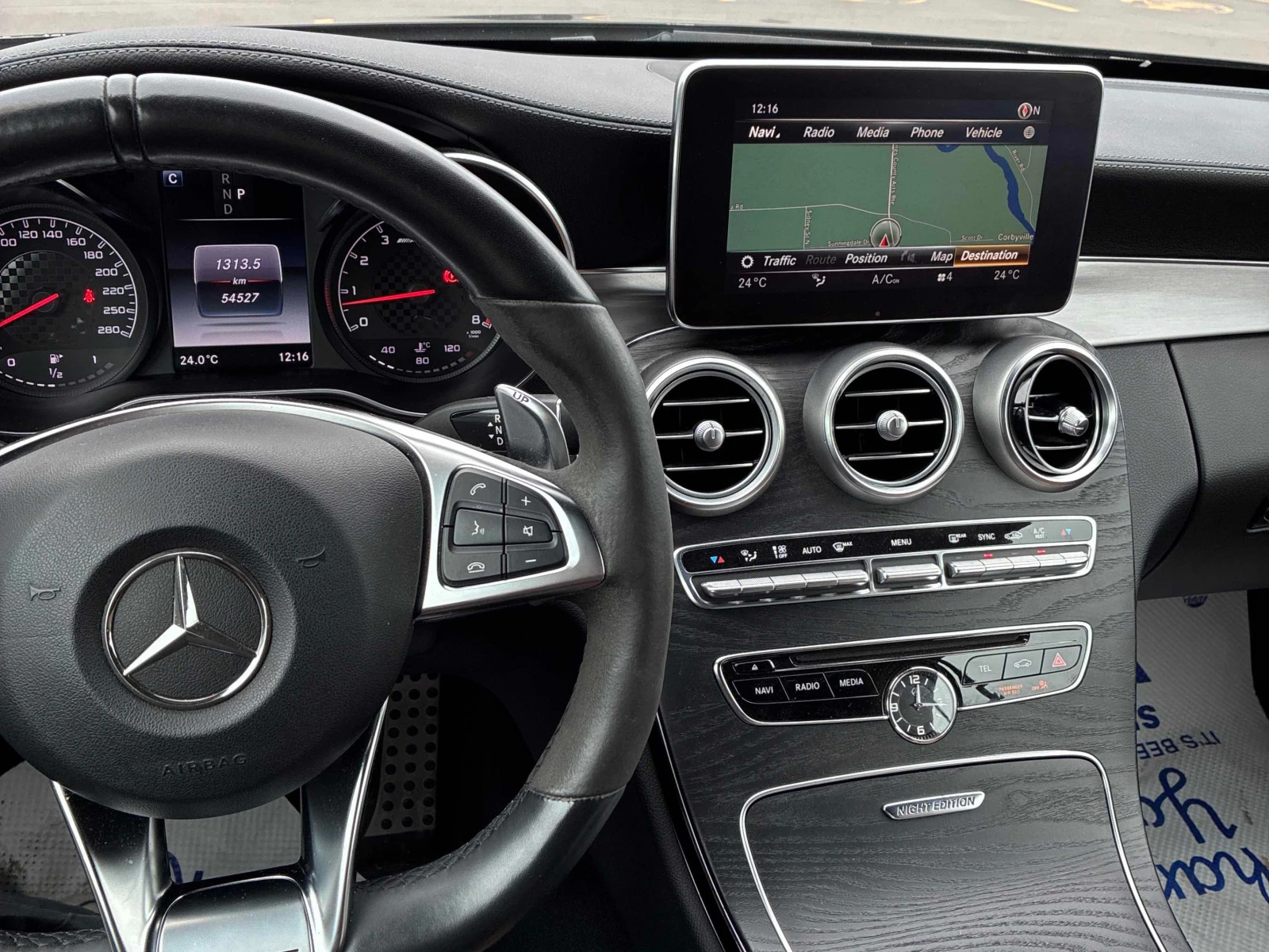 Mercedes-Benz C 43 AMG * Cabriolet * CARFAX * Без инциденти * , снимка 6 - Автомобили и джипове - 55947239