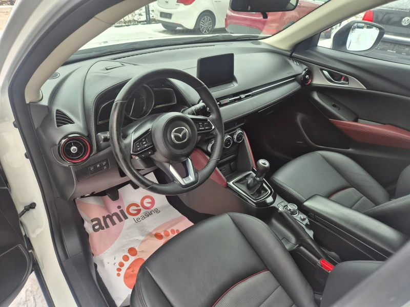 Mazda CX-3 NAVI, HEAD UP, XENON, КОЖА, КАМЕРА, снимка 9 - Автомобили и джипове - 53186044