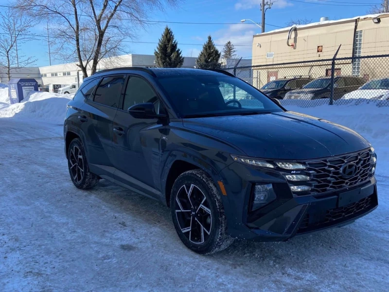 Hyundai Tucson * N Line * CARFAX * БЕЗ ПЪРВОНАЧАЛНА ВНОСКА, снимка 3 - Автомобили и джипове - 53316699