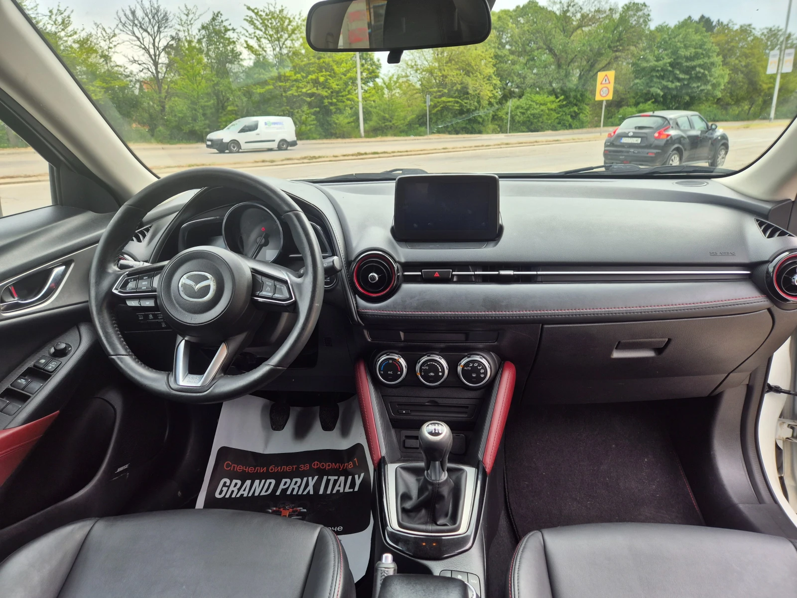 Mazda CX-3 NAVI, HEAD UP, XENON, КОЖА, КАМЕРА, снимка 13 - Автомобили и джипове - 53186044