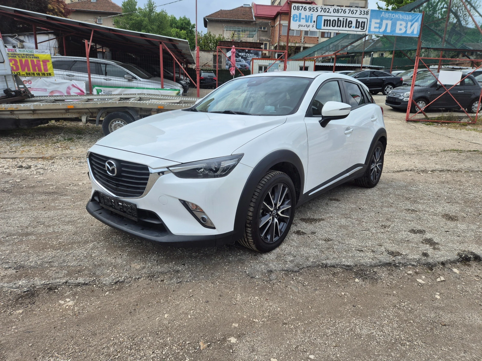 Mazda CX-3 NAVI, HEAD UP, XENON, КОЖА, КАМЕРА, снимка 3 - Автомобили и джипове - 53186044