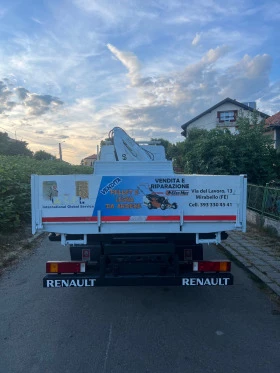 Renault Midlum ТРИСТРАНЕН САМОСВАЛ+ КРАН-НОВ ВНОС ОТ ИТАЛИЯ, снимка 13