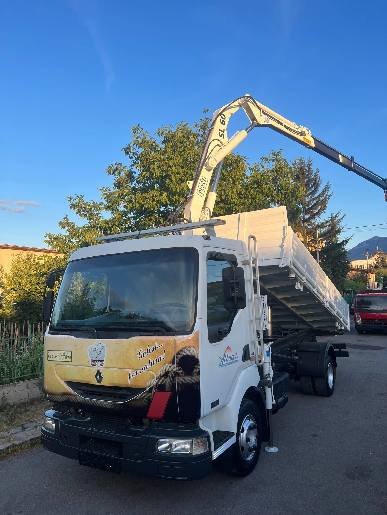 Renault Midlum ТРИСТРАНЕН САМОСВАЛ+ КРАН-НОВ ВНОС ОТ ИТАЛИЯ, снимка 1