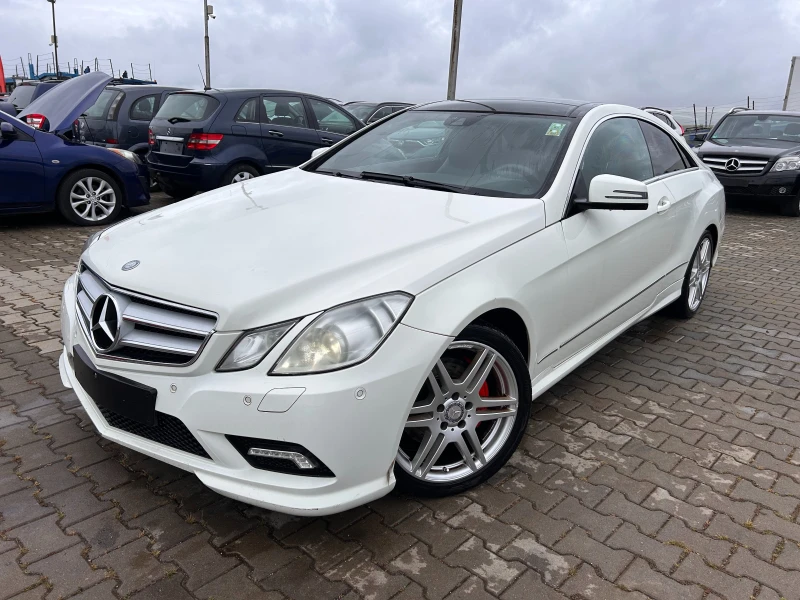 Mercedes-Benz E 220 COUPE AVTOMAT/KOJA/NAVI/KAMERA EURO 5, снимка 1 - Автомобили и джипове - 47207098