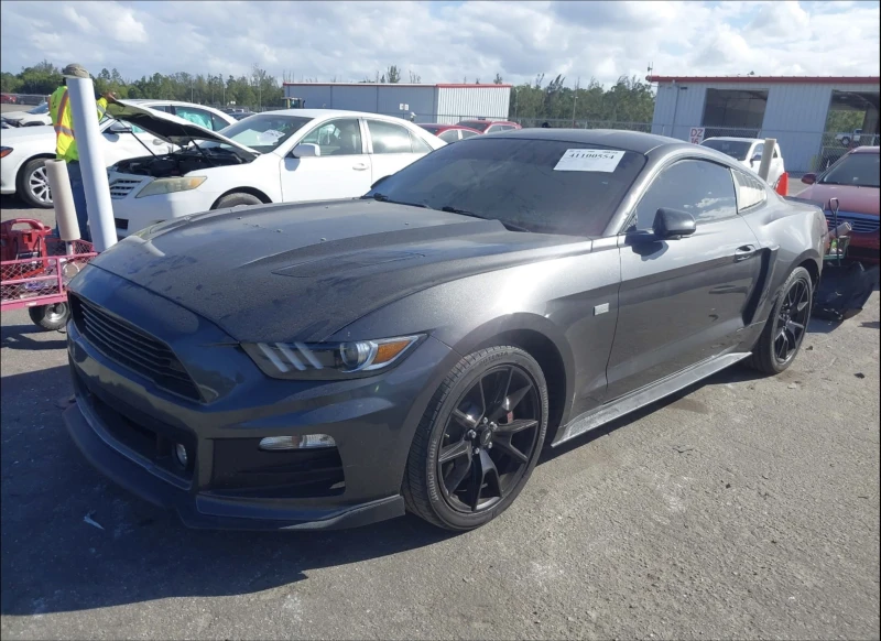 Ford Mustang GT 5.0 * РЪЧКА * Premium * 98K km!, снимка 1 - Автомобили и джипове - 48680376