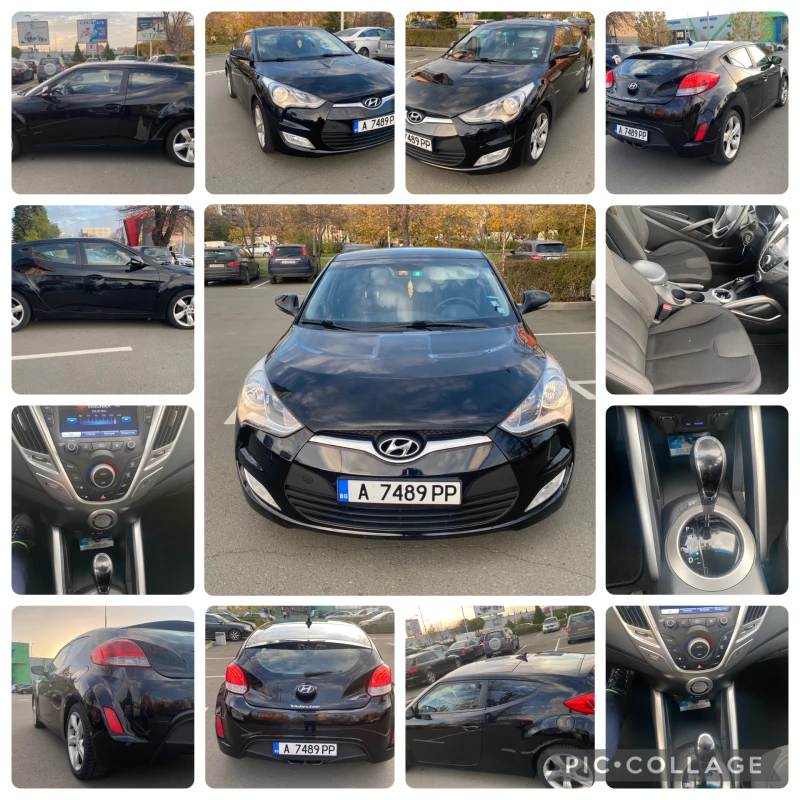 Hyundai Veloster  1, 6 Автоматик щвейцария, снимка 16 - Автомобили и джипове - 52469319