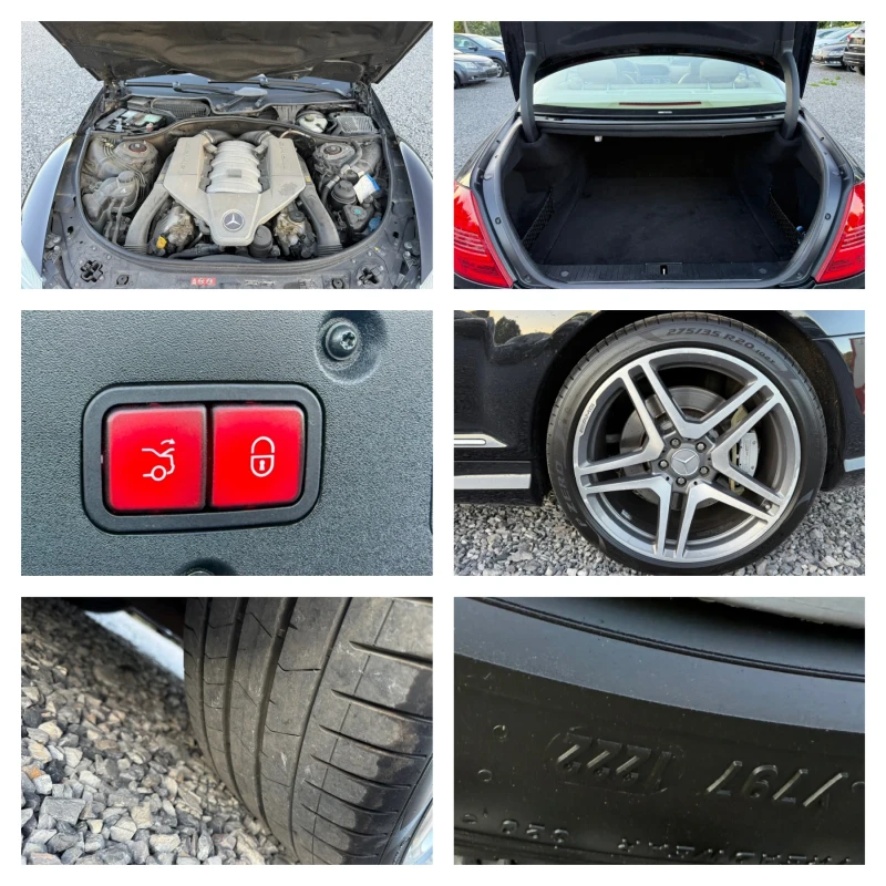 Mercedes-Benz CL 63 AMG V8 (525 кс) 7G-TRONIC/Soft close/Keyless/Обдухване, снимка 14 - Автомобили и джипове - 50898949